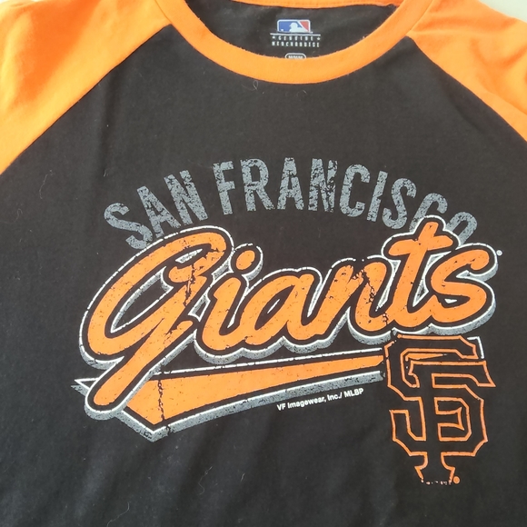 San Francisco Giants 3/4 length tshirt, unisex M - Picture 2 of 5